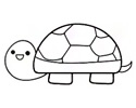 1个半圆就能画出可爱的简笔画 -- 小乌龟
