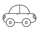 非常简单的小汽车简笔画包含步骤